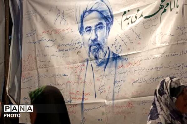 تشکل های دانش آموزی در کنار مردم رودهن در تجمعات مردمی