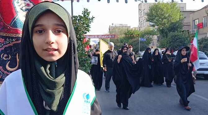 حماسه حضور دلدادگان حسینی در پیاده‌روی جاماندگان اربعین