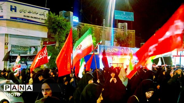 طنین فریادهای «وعده صادق ۵» در تجمع مهرورزی