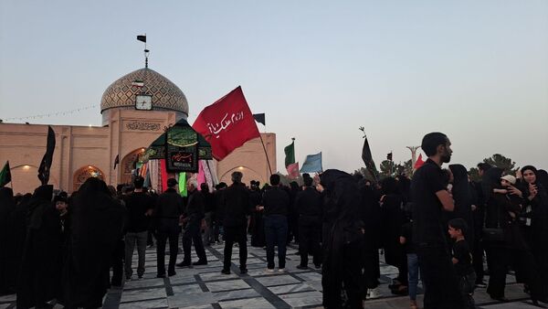 حضور گسترده هیئات مذهبی در بارگاه منور امام زاده محمد عابد 