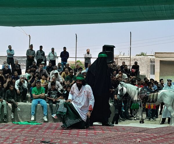  تعزیه‌خوانی در روستای سرچاه استان خراسان رضوی 