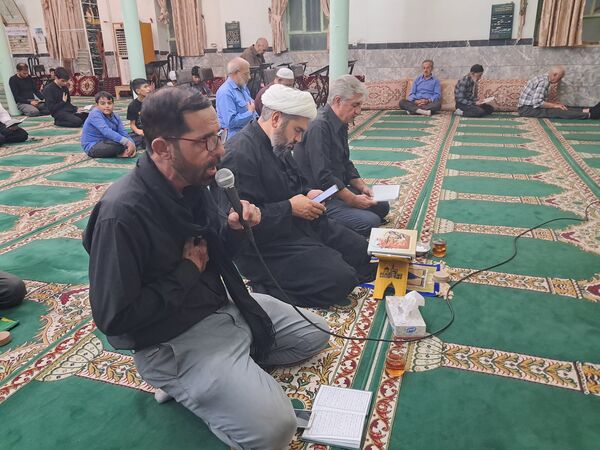 شب دوم محرم در مسجد صاحب‌الزمان آشخانه
