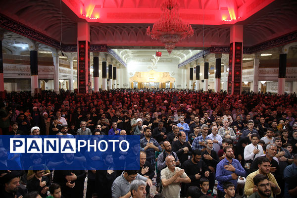 مراسم عزاداری سالروز شهادت امام حسن عسگری(ع) در قم