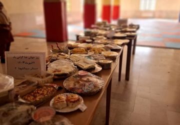 یک روز با غذاهای خوشمزه و متنوع 