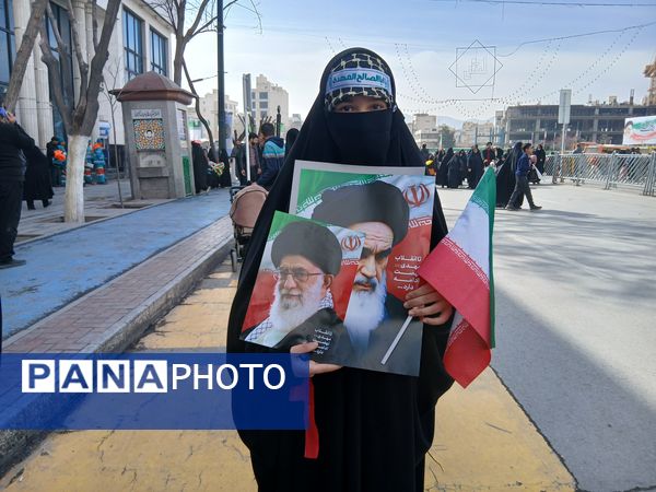 راهپیمایی با شکوه چهل و هفتمین سالگرد پیروزی انقلاب اسلامی در مشهد مقدس 