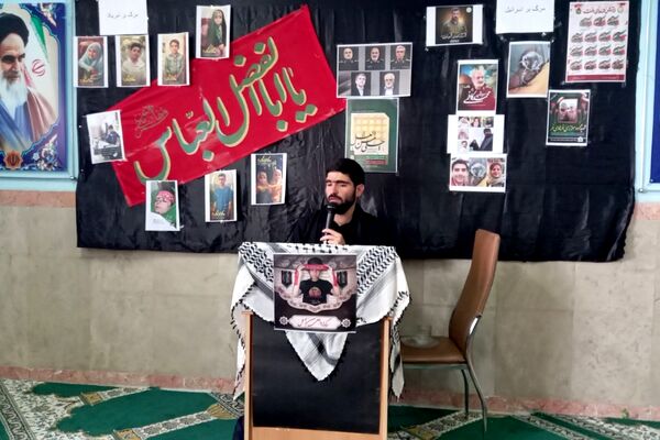 نوجوانان در مسیر حضرت قاسم (ع)، مراسم «احلی من العسل» در دبستان شیخ جنید (ره)