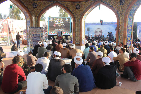 عزاداری سالروز شهادت امام جعفر صادق(ع) در تیپ 83 روحانیون رزمی تبلیغی
