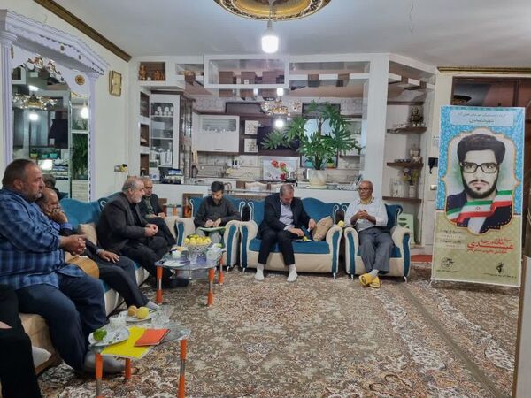 مراسم ماهانه انجمن راویان فتح در شهرستان خلیل‌آباد