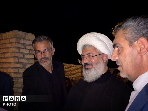 بازدید امام جمعه کاشمر از هیأت حسینی روستای جردوی