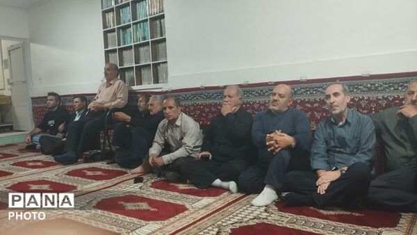 آیین گرامیداشت اولین سالگرد شهید حسین قربانی در نظرآباد 