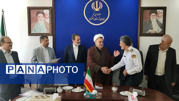 تقدیر امام جمعه جعفرآباد قم از خدمات پلیس