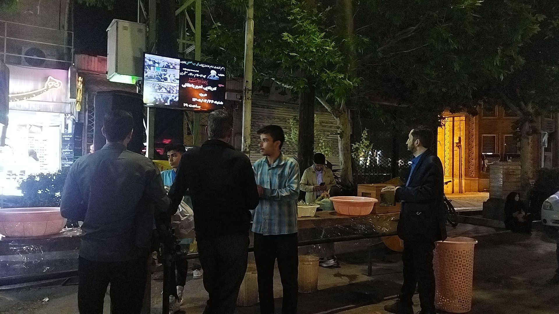 گذری بر موکب هفتاد و پنجمین شب از اجتماعات مردمی نیشابور 