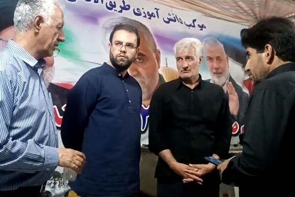 بازدید قائم مقام سازمان دانش‌آموزی کشور از مواکب استان کرمانشاه 