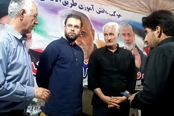 بازدید قائم مقام سازمان دانش‌آموزی کشور از مواکب استان کرمانشاه 