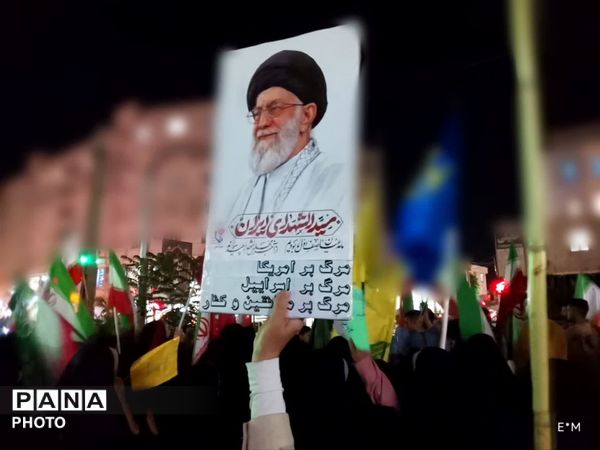 نود و نهمین تجمع مردمی فردیس با حضور عاشقانه