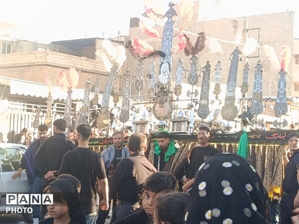 تجلی عزای حسینی در محله خضر
