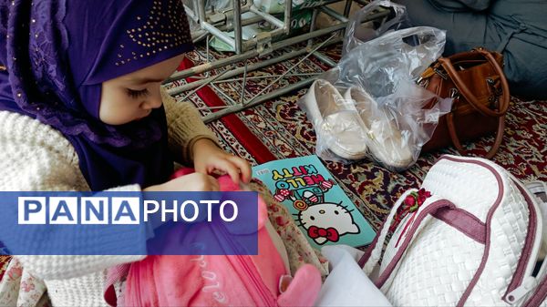 برپایی غرفه کودک در نمازجمعه کاشمر