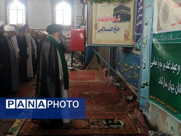 نماز جمعه با حضور پرشور مردم ولایتمدار نیشابور 