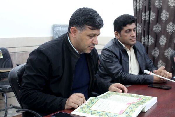 نشست خبری مدیر آموزش و پرورش گلوگاه به‌مناسبت هفته معلم 