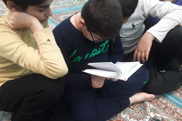 اعتکاف دانش‌آموزی شهرستان سنندج