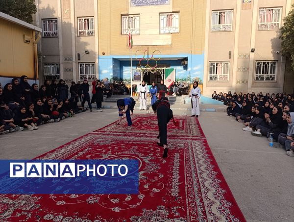 المپیاد ورزشی درون مدرسه ای در دبیرستان سروقد