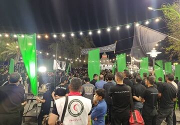 استقرار بیش از ۳ هزار نیروی امدادی هلال‌احمر در تاسوعا و عاشورای حسینی