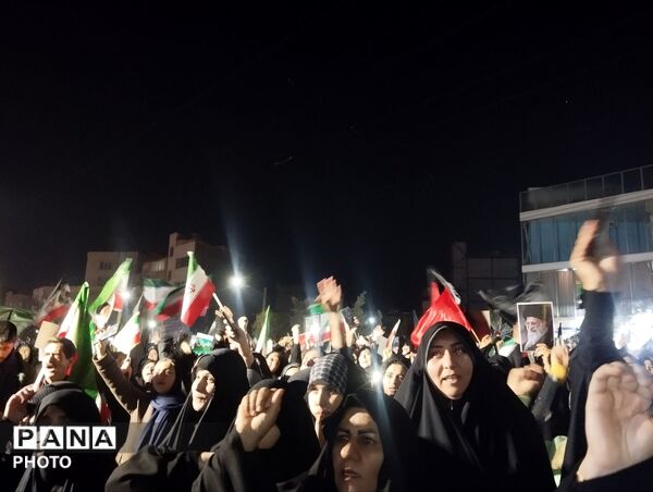 راهپیمایی باشکوه  مردم منطقه سیدی 