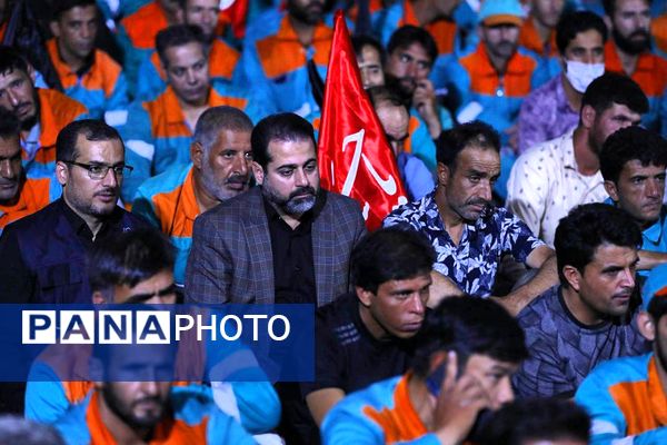 آیین اذن خدمت کاروان ۶۰۰ نفر پاکبان شهرداری مشهد