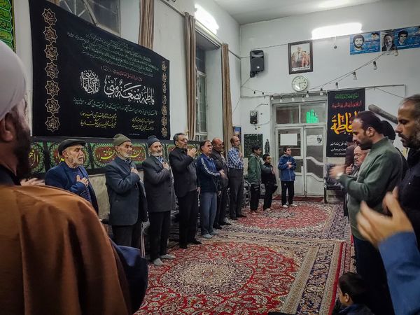 مراسم عزاداری شهادت حضرت زهرا (س) در شهر رباط‌سنگ  