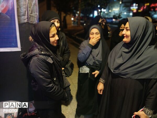 سومین شب از برپایی موکب شهدای فرهنگی و دانش‌آموزی در کردکوی 