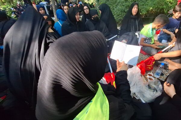 مراسم راهپیمایی جاماندگان اربعین حسینی در شیراز