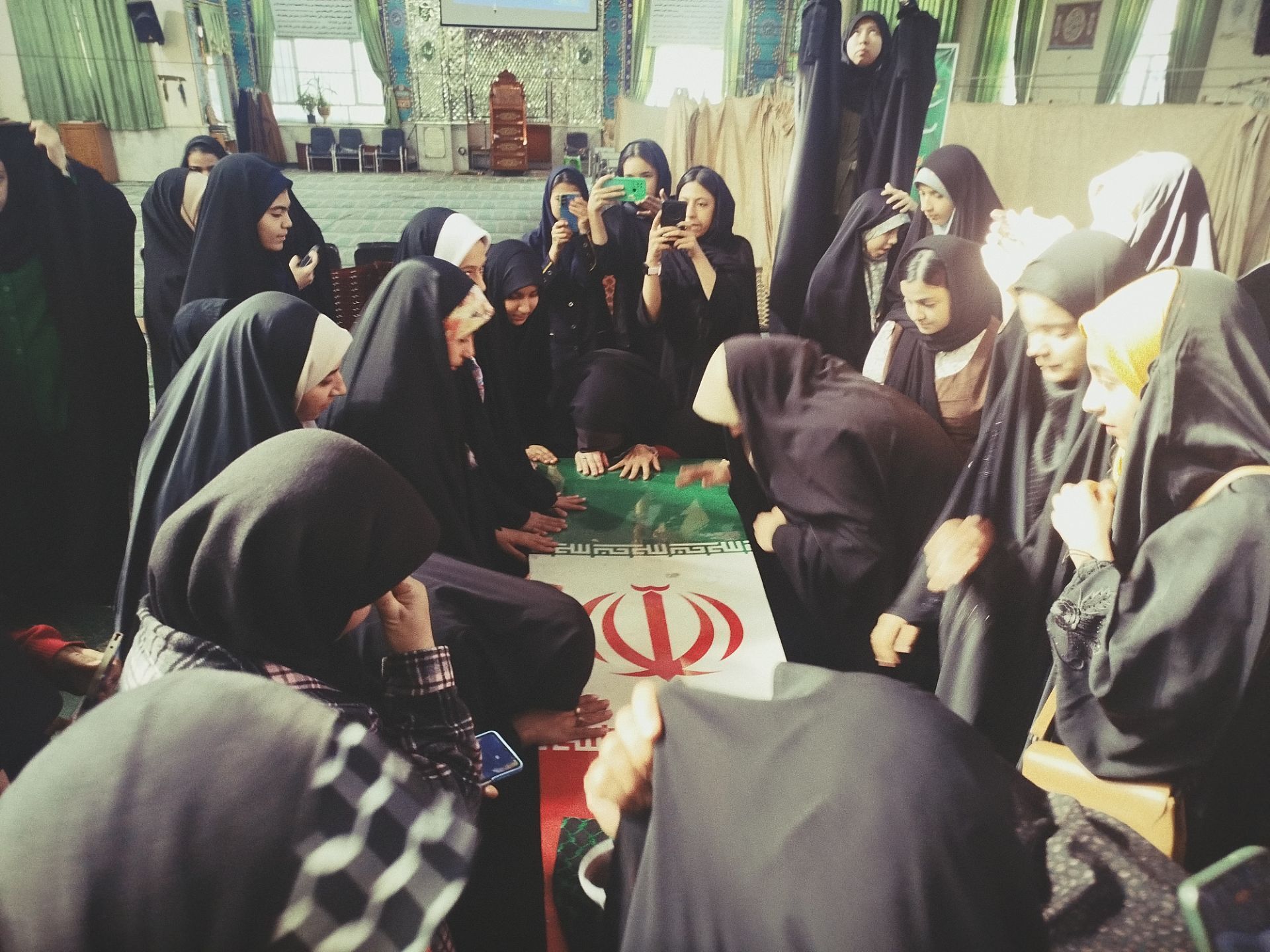 استقبال از شهید گمنام درنیشابور 
