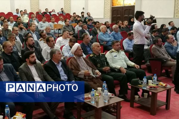 آیین تکریم و معارفه رئیس شعبه اول دادگاه عمومی و رئیس حوزه قضایی شهرستان بیضا 