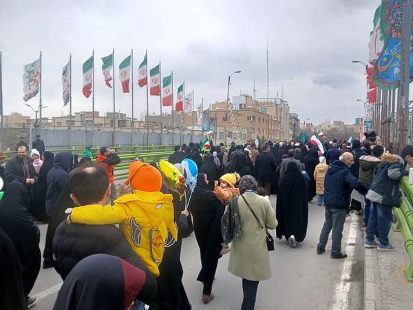 یوم الله ۲۲بهمن در همدان