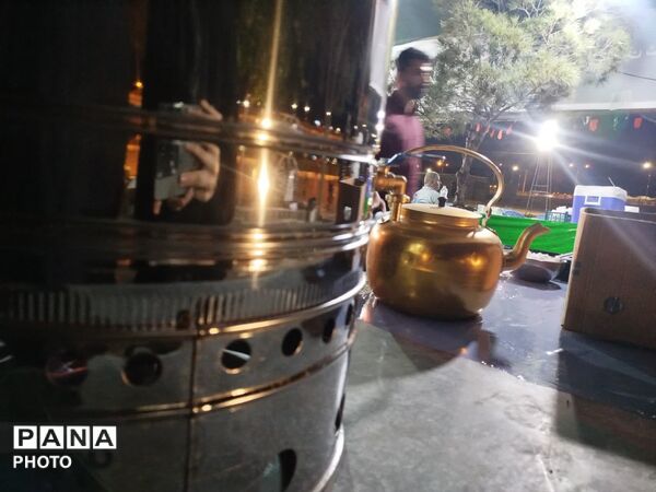 خدمت رسانی موکب ابناء الحسین در صد و بیست و نهمین شب