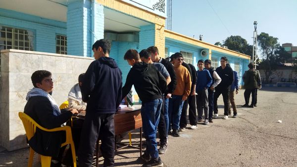 انتخابات شورای دانش آموزی در دبیرستان شاهد ابوذر غفاری نیشابور 