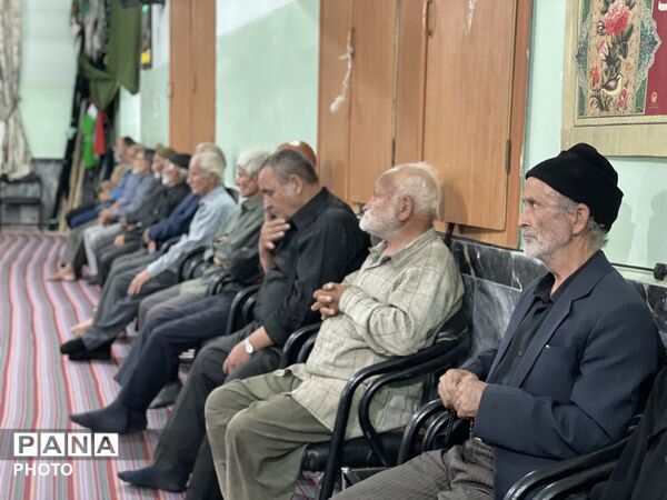 مراسم عزاداری شب دوم محرم در روستای فرشه