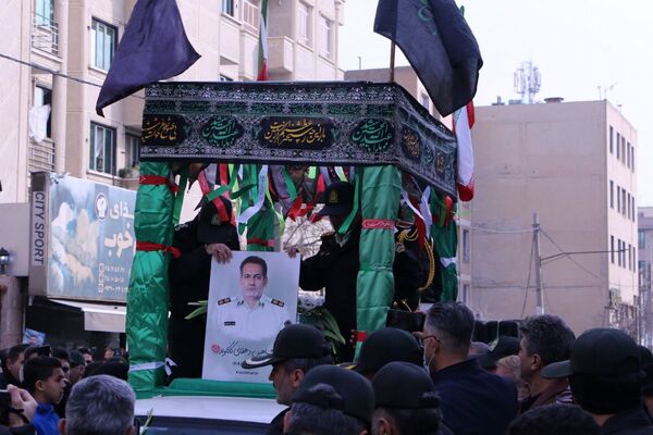 مراسم تشییع پیکر مطهر شهید والامقام شاهین دهقانی