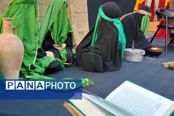 درخشش نمایش شهادت حضرت فاطمه(س) در مدرسه عباسقلی رهگذر