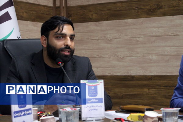 نشست خبری معاون پرورشی و فرهنگی آموزش و پرورش استان بوشهر 