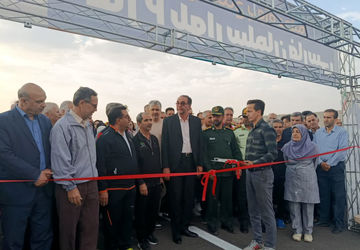 افتتاح فاز ۲ بلوار سلمان فارسی در جشن یکصدمین سالگرد تاسیس شهرداری آباده