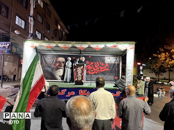 برپایی نماز استغاثه در ساوجبلاغ 