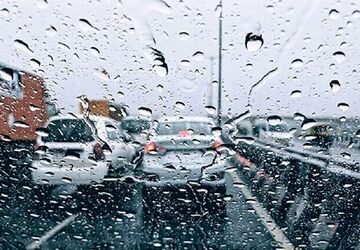 بارش باران در ۵ استان کشور