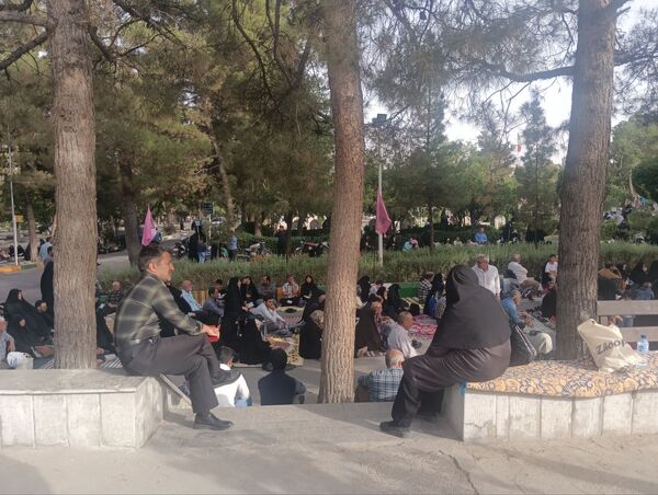 برگزاری دعای پر فضیلت عرفه در بهشت رضا(ع) مشهد