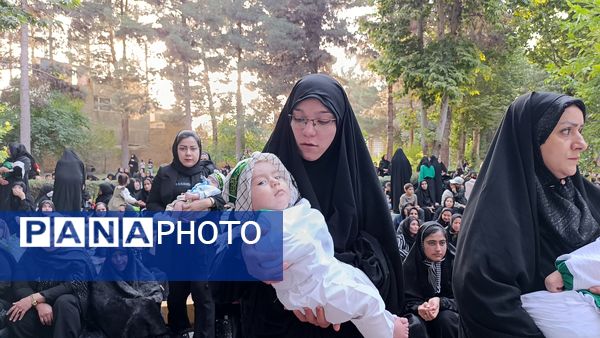 مراسم شیرخوارگان حسینی در آشخانه 