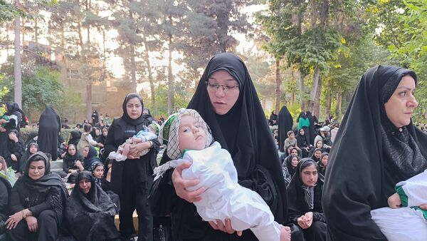 مراسم شیرخوارگان حسینی در آشخانه 