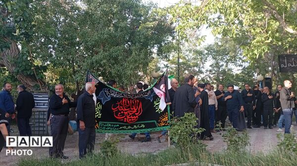 مردم تفرش در سوگ امام حسین علیه‌السلام 
