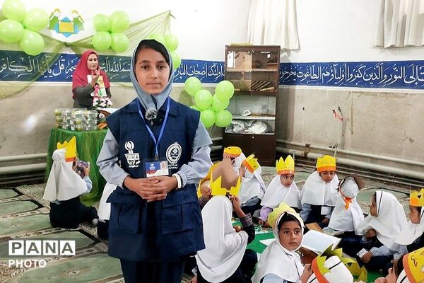 شکوفه های مدرسه شهید معظم در جشن قرآن 