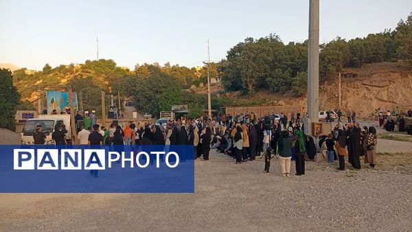 استقبال پر‌شور مردم دهستان کریک از کاروان خدام رضوی