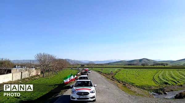 رژه خودرویی همبستگی در قلقلرود 